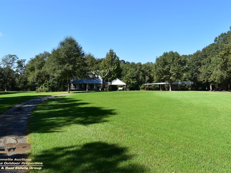 Home & Acreage For Sale : Land for Sale in Evergreen, Avoyelles Parish, Louisiana : #135347 ...
